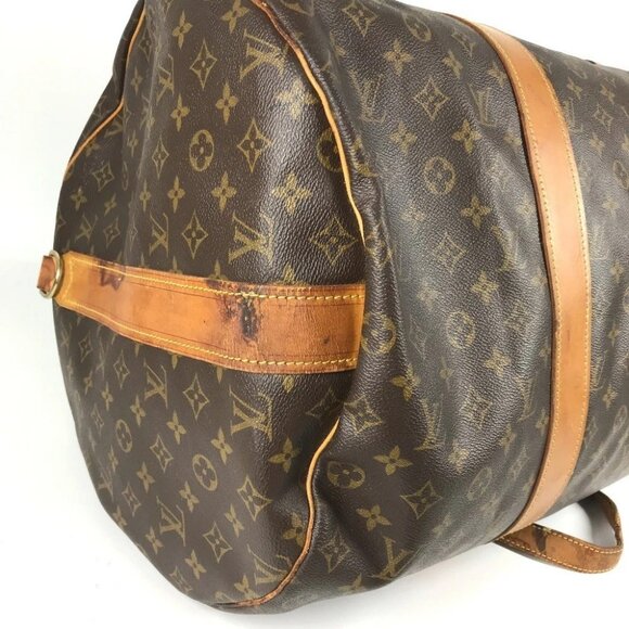 LOUIS VUITTON M41222 Monogram Sac version Hand Bag Travel Bag Duffle Bag - Picture 3 of 16